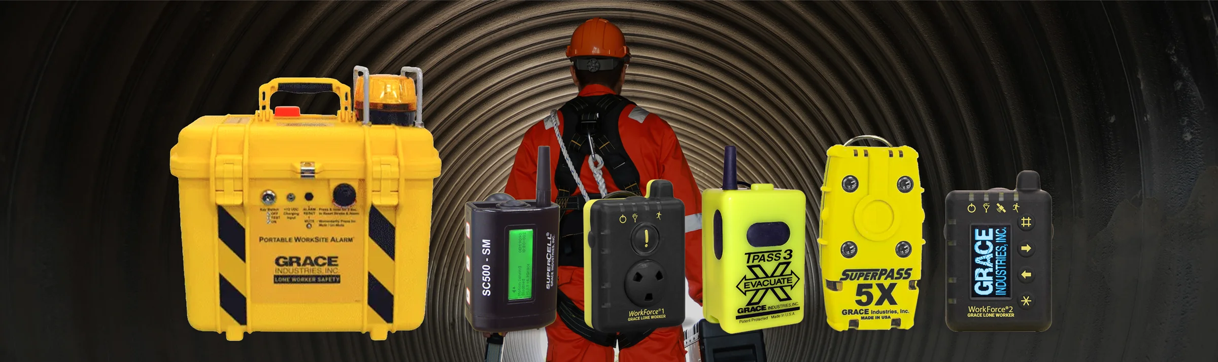 Grace Industries Industrial Lone Worker Safety Products - Direct Safety
